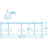 Каркасный бассейн BESTWAY STEEL PRO MAX 305х76см, 4678л 56406 BW